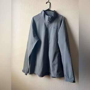 Men’s Patagonia Style 83525 Gray Softshell Jacket, Size XXL